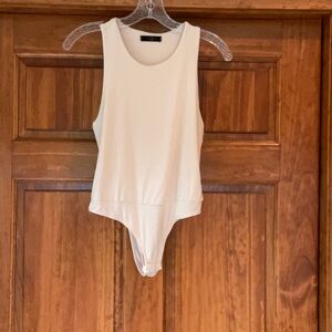 21 Saints Beige Bodysuit